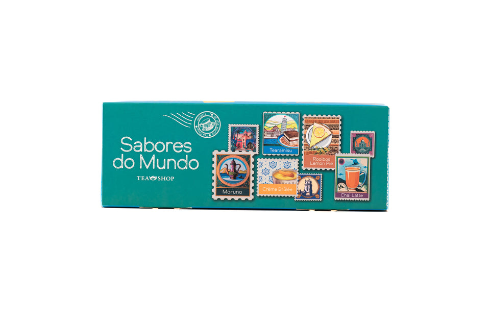 Set Sabores do Mundo - Tea Shop - Tea Shop Brasil