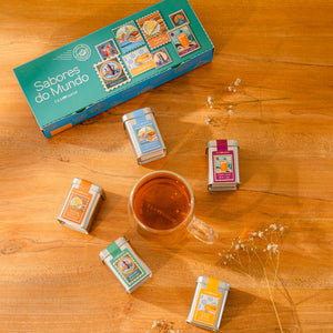Set Sabores do Mundo - Tea Shop - Tea Shop