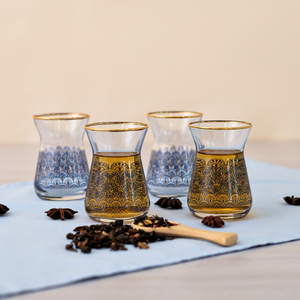 Set copos turcos Turkish Glasses Arabia - Tea Shop