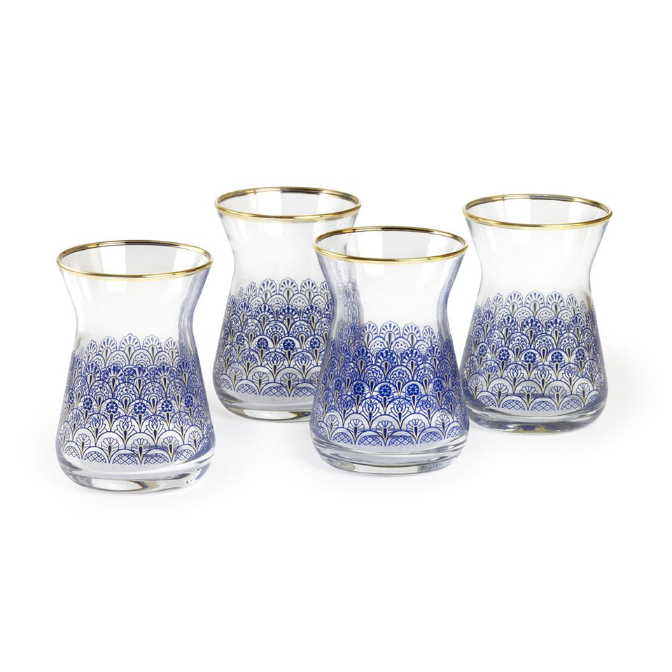 Set copos turcos Turkish Glasses Arabia - Tea Shop