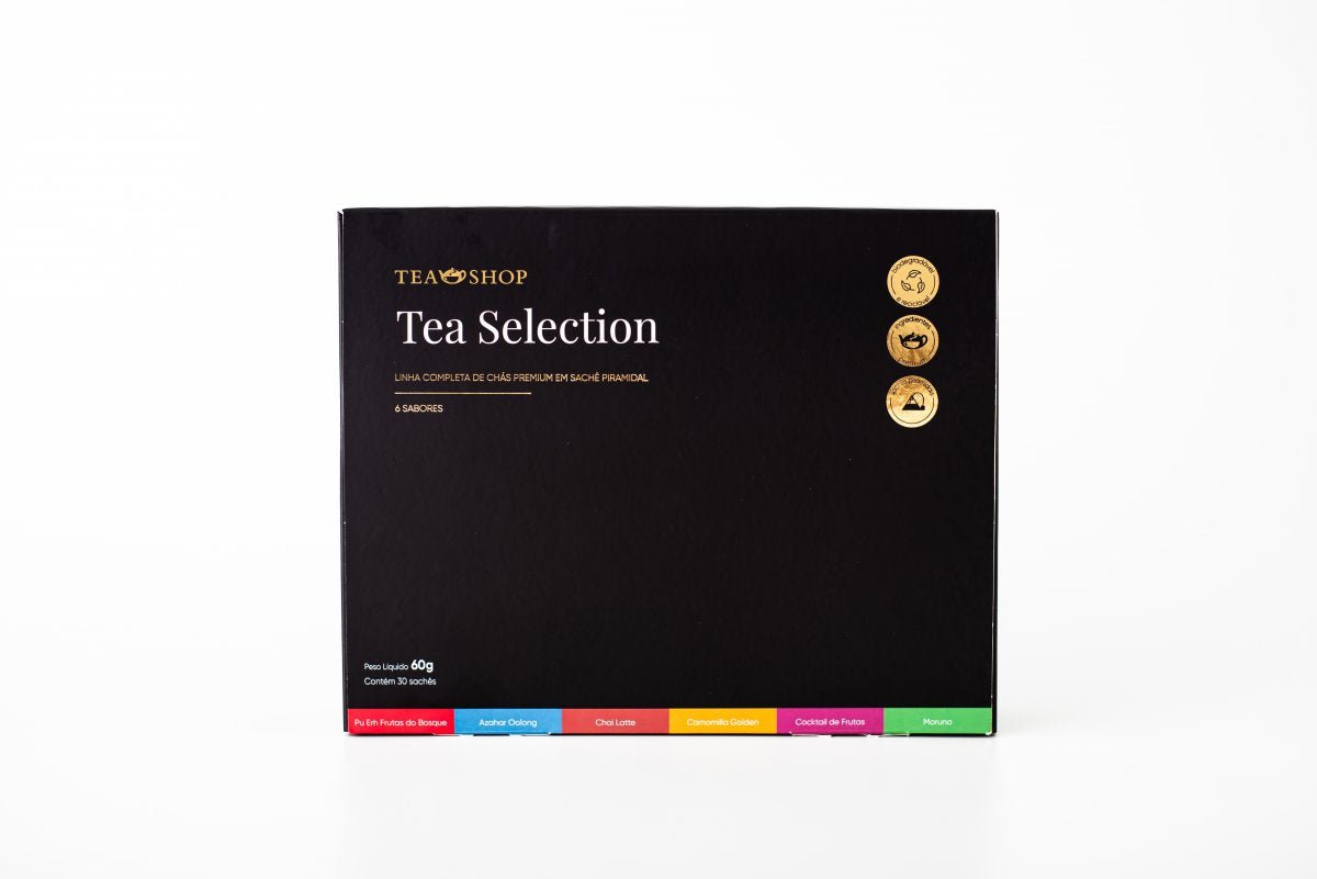 Tea Selection Box - 30 Sachês – Tea Shop