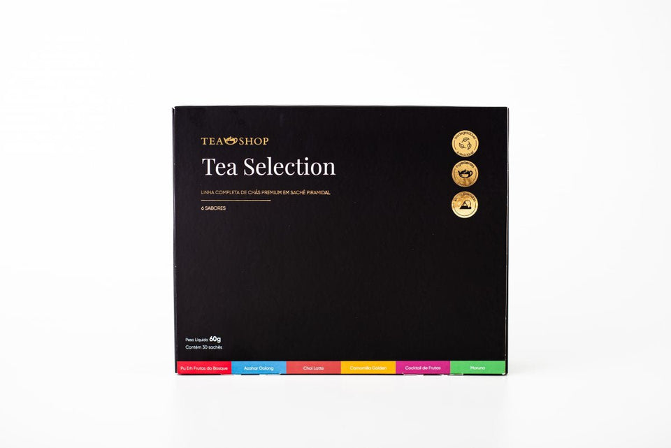 Tea Selection Box - 30 Sachês - Tea Shop Brasil