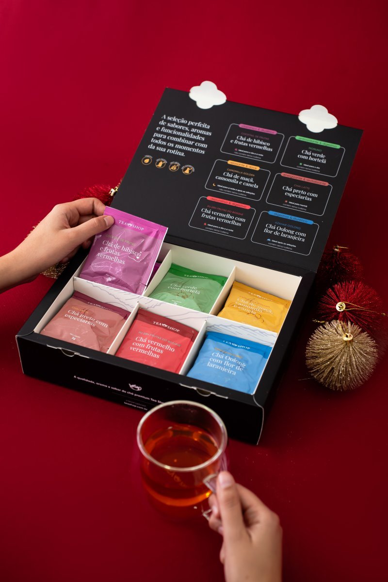 Tea Selection Box - 30 Sachês - Tea Shop Brasil
