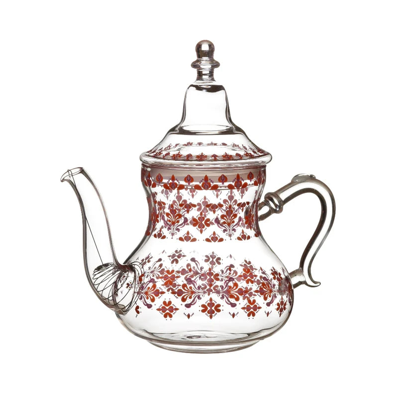 Bule Arabic Paisley - Tea Shop