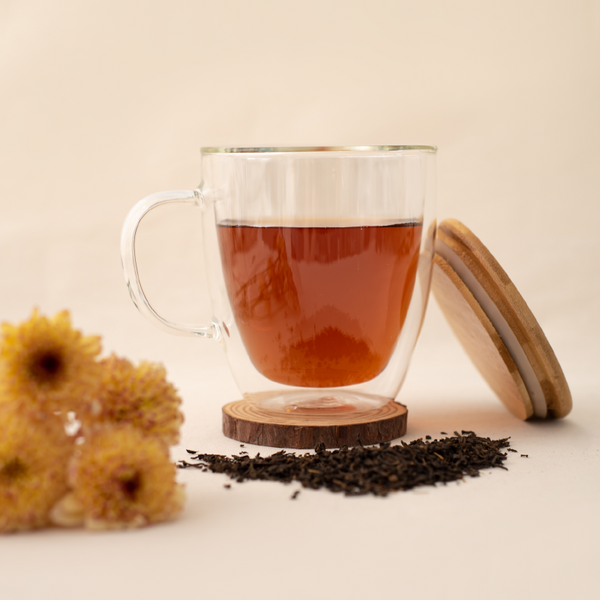 Wood Lid Mug - Tea Shop