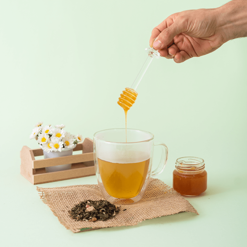 Wood Lid Mug - Tea Shop - Tea Shop Brasil