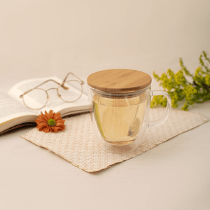 Wood Lid Mug - Tea Shop - Tea Shop Brasil